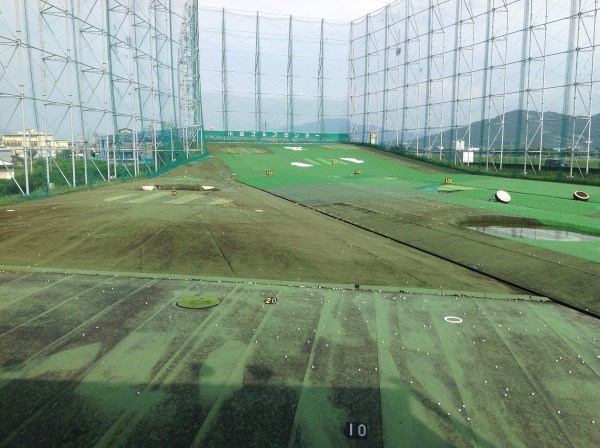 ゴルフ練習場のリニューアル工事を承りました♪　　～和歌山市内　川辺ゴルフセンター～サムネイル